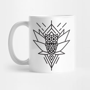 Owl Minimal Mug